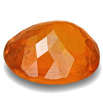 3.55-Carat Eye-Clean Lustrous Intense Orange Tajik Clinohumite