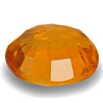 1.34-Carat Yellowish Orange Oval-Cut Clinohumite from Tajikistan