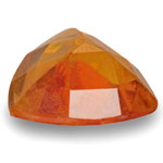 2.17-Carat Bright Yellow Orange Trilliant-Cut Tajik Clinohumite