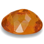 1.16-Carat Splendid Fiery Orange Clinohumite from Tajikistan