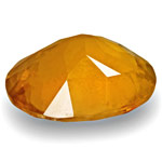 2.77-Carat Eye-Clean Lustrous Golden Orange Clinohumite