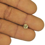 0.72-Carat Fancy Intense Brown Round Brilliant-Cut Diamond