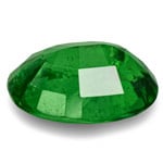 0.74-Carat Chrome Green Oval-Cut Kenyan Tsavorite Garnet