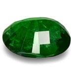 1.04-Carat Dark Green Oval-Cut Tsavorite Garnet from Kenya