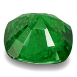 0.85-Carat Cushion-Cut Chrome Green Tsavorite Garnet