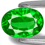 0.82-Carat Natural & Untreated Neon Green Tsavorite Garnet