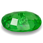 0.82-Carat Natural & Untreated Neon Green Tsavorite Garnet