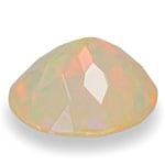 1.27-Carat Oval-Cut Ethiopian Opal with Strong Iridescence