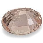 1.11-Carat Unheated Pale Pinkish Brown Sapphire from Sri Lanka