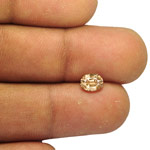 0.85-Carat Unheated VS-Clarity Brownish Yellow Sapphire