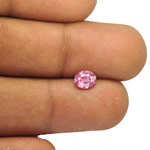 0.81-Carat Eye-Clean Purplish Pink Sapphire from Sri Lanka