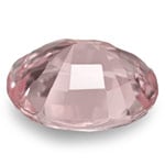 0.59-Carat Eye-Clean Light Orangy Pink Padparadscha Sapphire