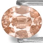 0.69-Carat IGI-Certified Light Pinkish Orange Padparadscha