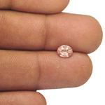 0.69-Carat IGI-Certified Light Pinkish Orange Padparadscha