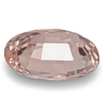 0.58-Carat Eye-Clean Light Orangy Pink Padparadscha Sapphire