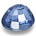 4.09-Carat Unheated Velvety Intense Blue Sapphire from Sri Lanka