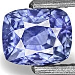 1.81-Carat Splendid Cushion-Cut Unheated Kashmir-Origin Sapphire