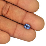 1.81-Carat Splendid Cushion-Cut Unheated Kashmir-Origin Sapphire