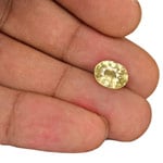 3.81-Carat GIA-Certified Natural & Unheated Yellow Sapphire