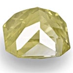 10.10-Carat Eye-Clean Unheated Radiant-Cut Yellow Sapphire