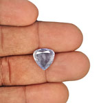 5.43-Carat GRS-Certified Pastel Violetish Blue Kashmir Sapphire