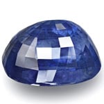 6.80-Carat Eye-Clean Velvety Intense Cornflower Blue Sapphire