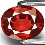 1.90-Carat Attractive Deep Orangy Red Spinel from Burma