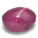 2.90-Carat Ceylon Pink Star Sapphire with Super Sharp 6-Ray Star