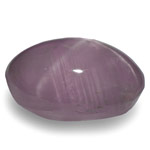 2.88-Carat Greyish Violet Star Sapphire from Ceylon (Sharp Star)