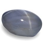 4.01-Carat Bluish Grey Star Sapphire from Sri Lanka (Unheated)