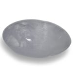 4.24-Carat Bluish Grey Star Sapphire from Sri Lanka (Sharp Star)