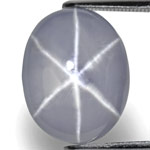 16.55-Carat Ceylon Star Sapphire with Extremely Sharp 6-Ray Star