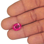 4.98-Carat Deep Pink Rubellite Tourmaline from Mozambique