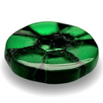 1.67-Carat Grass Green Trapiche Emerald from Colombia