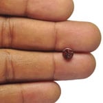 1.07-Carat Pigeon Blood Red Trapiche Ruby from Burma (Unheated)