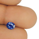 0.96-Carat Eye-Clean Cornflower Blue Burmese Sapphire (IGI)