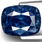 5.07-Carat IGI-Certified Unheated Cushion-Cut Kashmir Sapphire