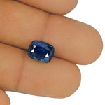 5.07-Carat IGI-Certified Unheated Cushion-Cut Kashmir Sapphire