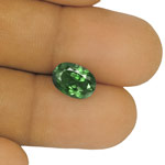 3.28-Carat GIA-Certified Beautiful Dark Green Indian Alexandrite