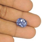 8.65-Carat GIA-Certified Unheated Intense Blue Ceylon Sapphire