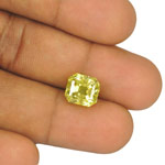 7.14-Carat Unheated Bright Yellow Sapphire from Sri Lanka (GIA)