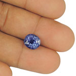 6.64-Carat Lively Eye-Clean Fiery Vivid Blue Sapphire (Unheated)