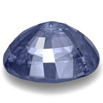 6.42-Carat Unheated Intense Blue Sapphire from Sri Lanka