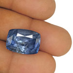 22.67-Carat Large GIA-Certified Unheated Cushion-Cut Sapphire