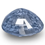 6.48-Carat GIA-Certified Unheated Oval-Cut Sapphire from Kashmir