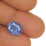 5.97-Carat GIA-Certified Unheated Blue Sapphire from Sri Lanka