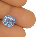 7.68-Carat GIA-Certified Unheated Pastel Blue Ceylonese Sapphire