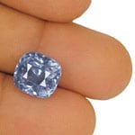 9.09-Carat GIA-Certified Unheated Eye-Clean Cushion-Cut Sapphire