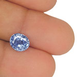 4.27-Carat Lively Blue Unheated Kashmir-Origin Sapphire (GIA)