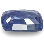 4.18-Carat Attractive Velvety Blue Kashmir-Origin Sapphire (GIA)